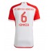 Günstige Bayern Munich Joshua Kimmich #6 Heim Fussballtrikot 2023-24 Kurzarm